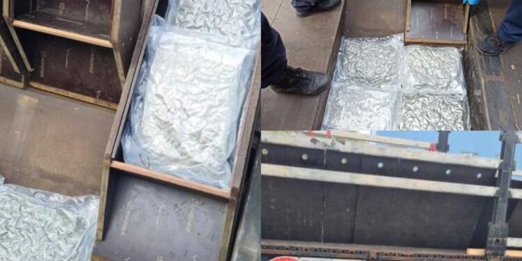 Откриха над 95 кг марихуана в камион на Дунав мост 2 (СНИМКИ)