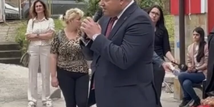 Демерджиев с тежък гаф в Кърджали за Деня на Ботев (ВИДЕО)